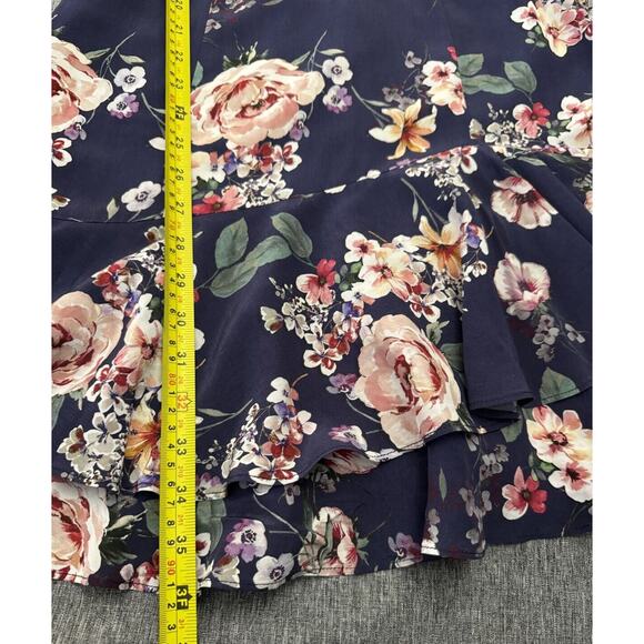 Yumi Kim Women's Floral Dress Balloon Sleeves  Size 10 - Picture 7 of 11